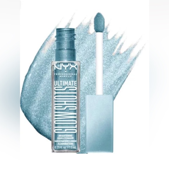 ⚫️ NYX Professional Makeup Liquid Eyeshadow Ultimate Glow Shots in Blueberry New - Picture 1 of 5